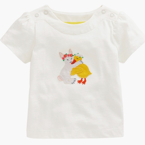 Baby Boden Other - Baby Boden appliqué cotton graphic t-shirt